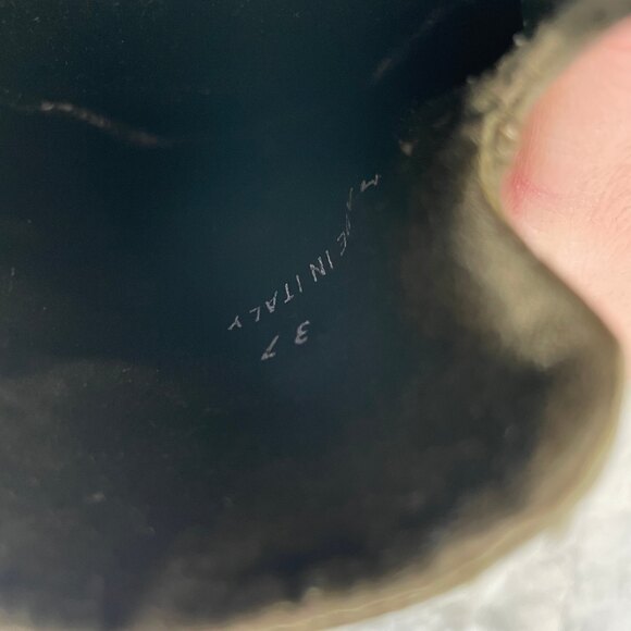 Prada Satin Loafers with Shoe Bag Olive Green 37 - Picture 6 of 14